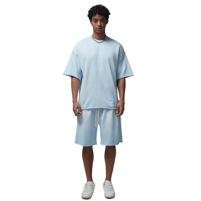 ESSENTIAL WASHED SHORTS