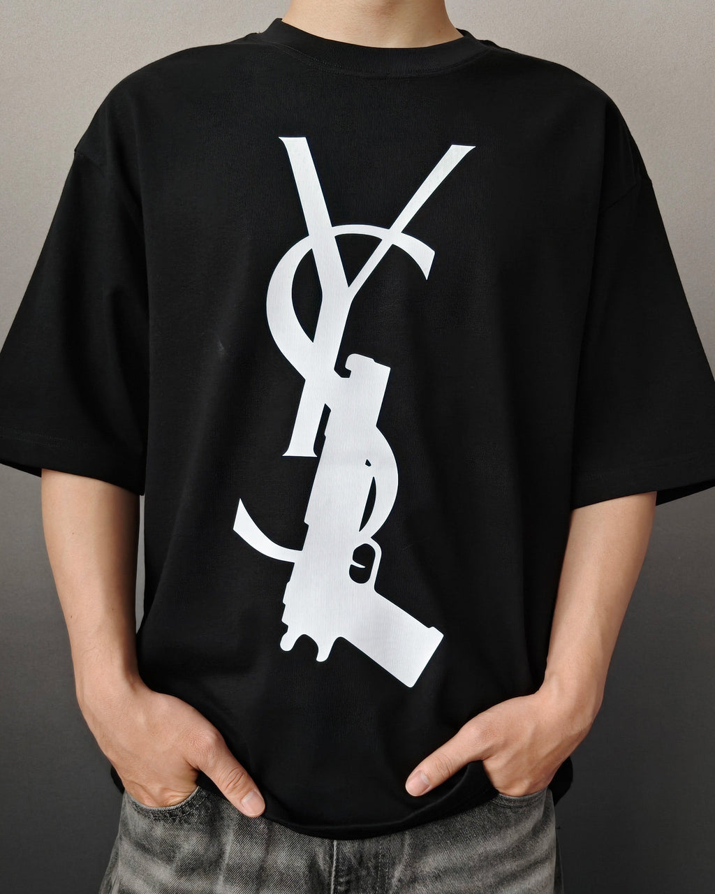 YSGUN BOXY TEE