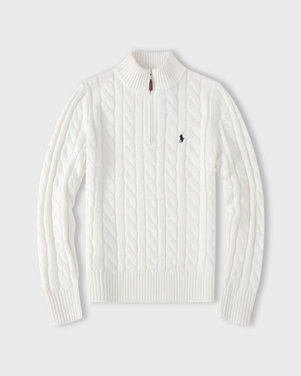 POLO KNIT QUARTER ZIP
