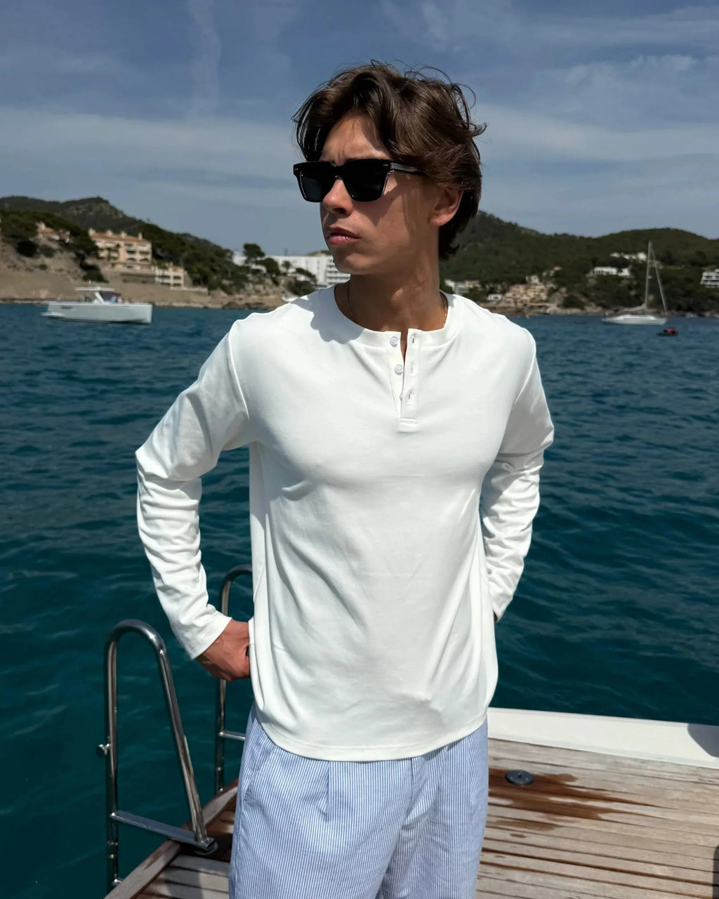 HENLEY LONGSLEEVE