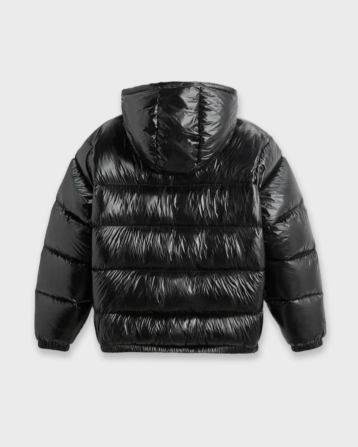 GLOSSY PUFFER JACKET