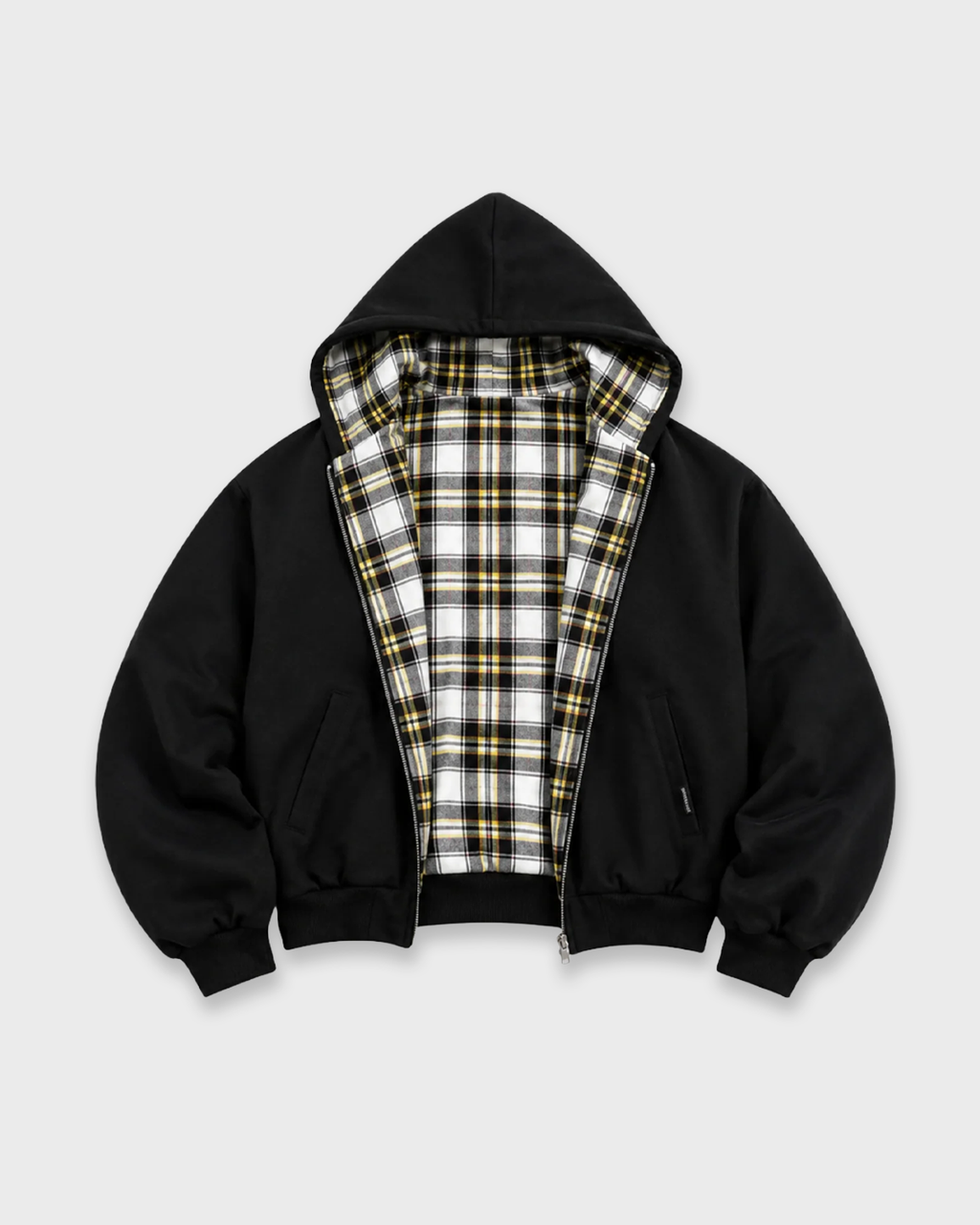 CHEQUERED LINE ZIPUP