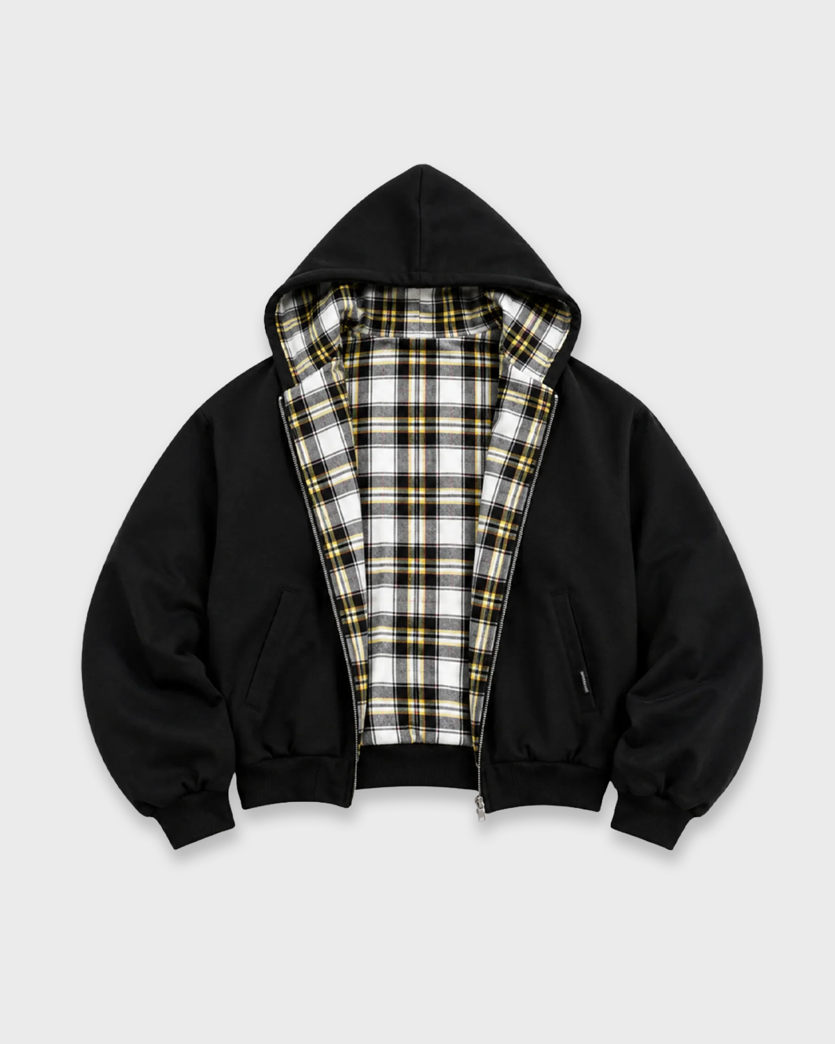 CHEQUERED LINE ZIPUP