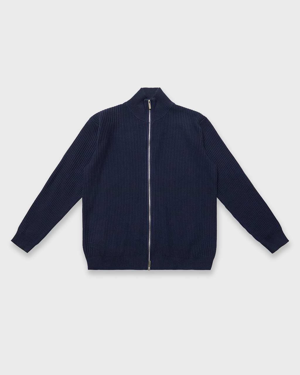 RIBBED KNIT CARDIGAN