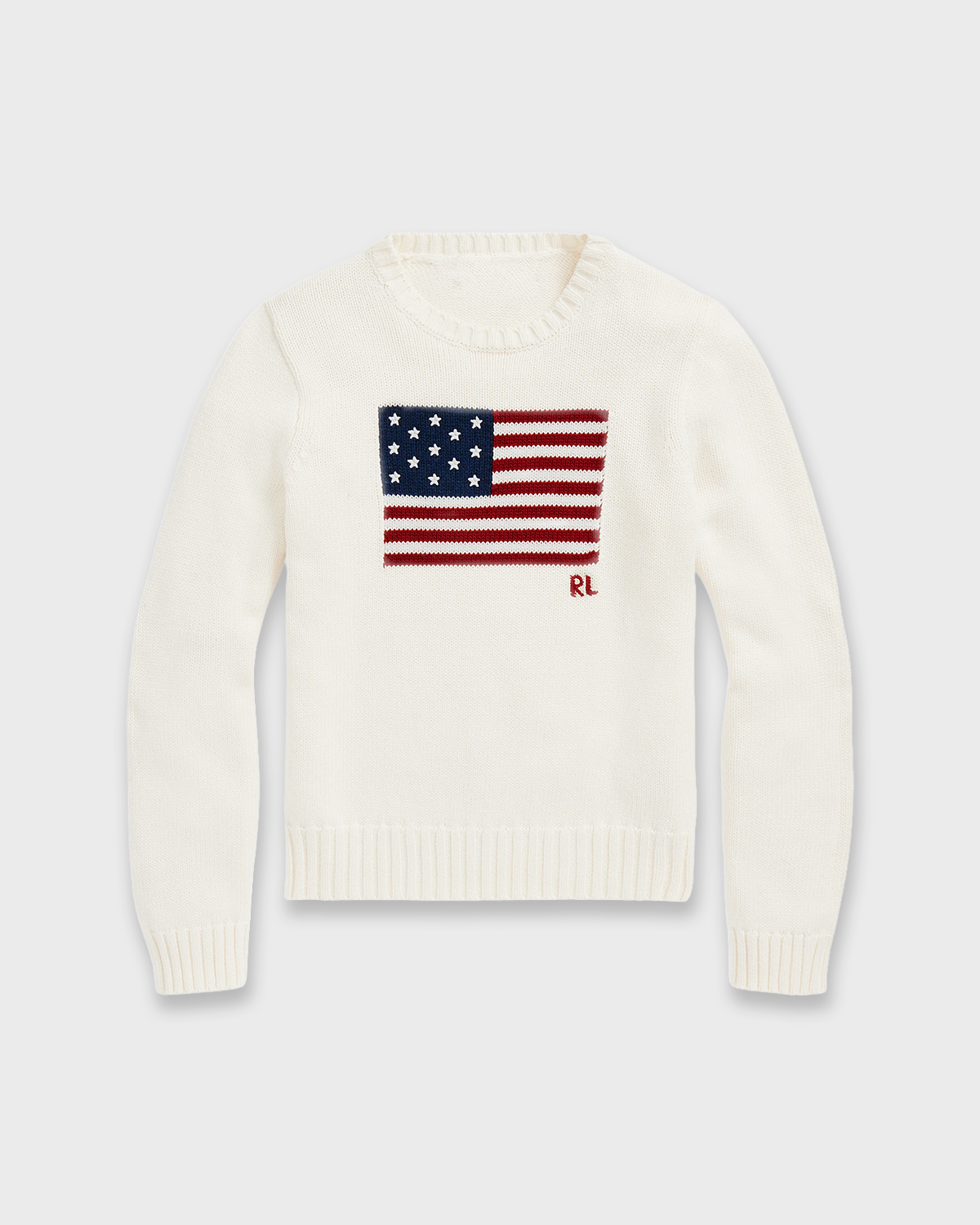 FLAG KNIT SWEATER