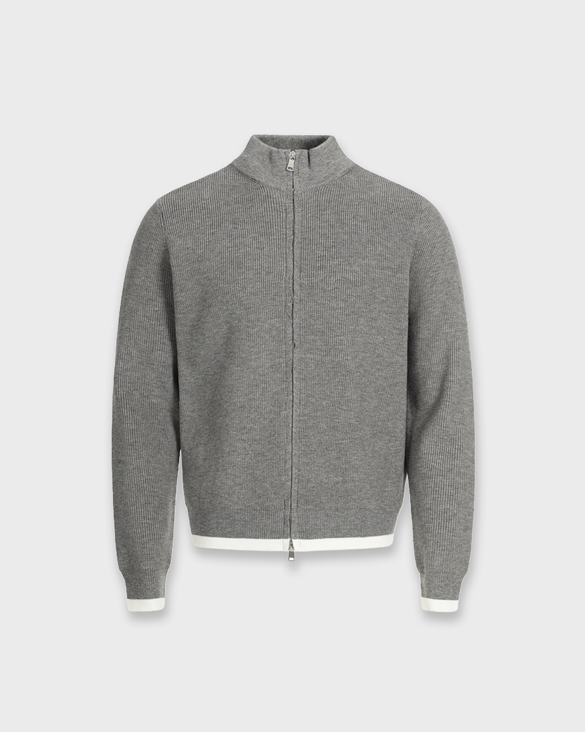 SOMBRE ZIPUP SWEATER