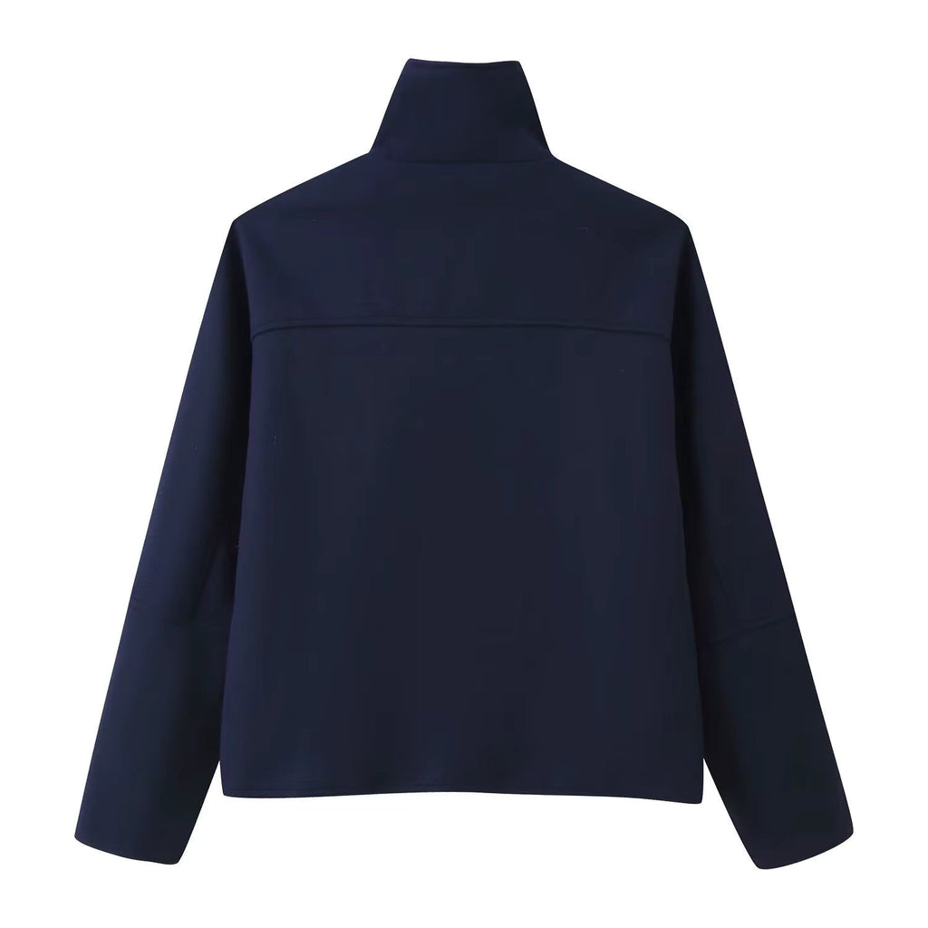 FUNNEL NECK COAT