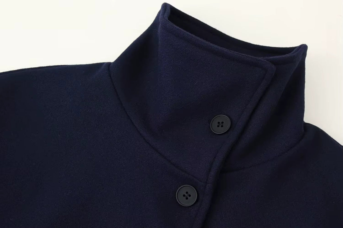 FUNNEL NECK COAT