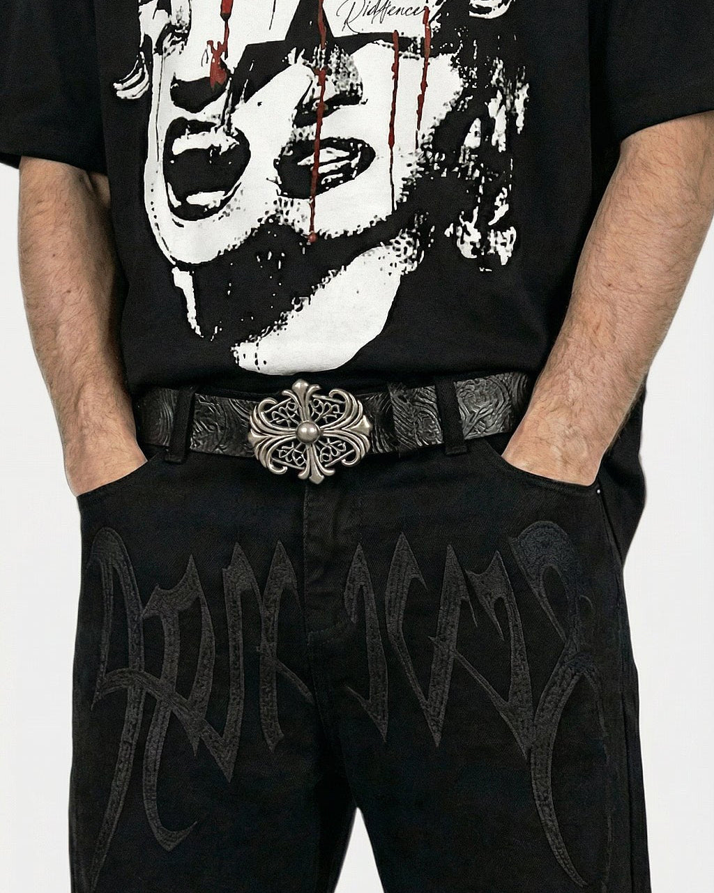 CHROME BELT