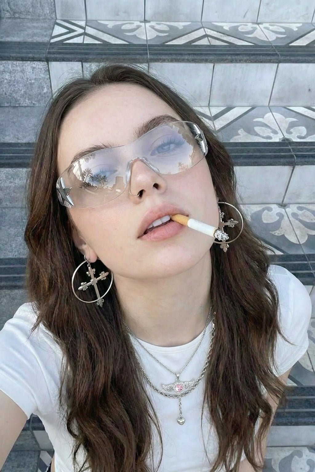Lunette de soleil étoile