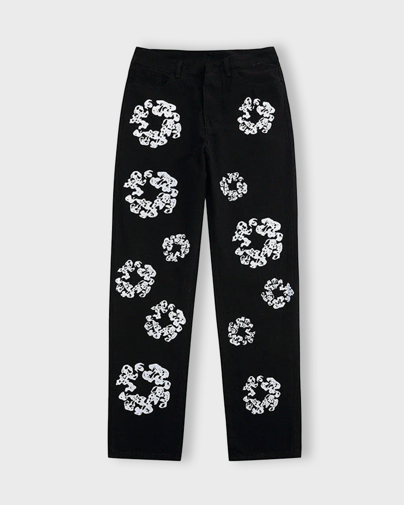 FLOWER TEARS DENIM