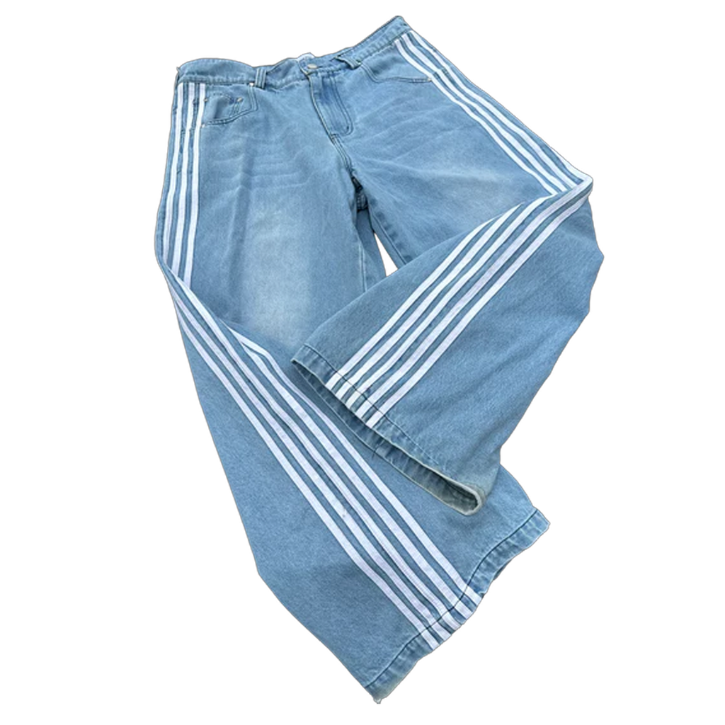 STRIPED DENIM