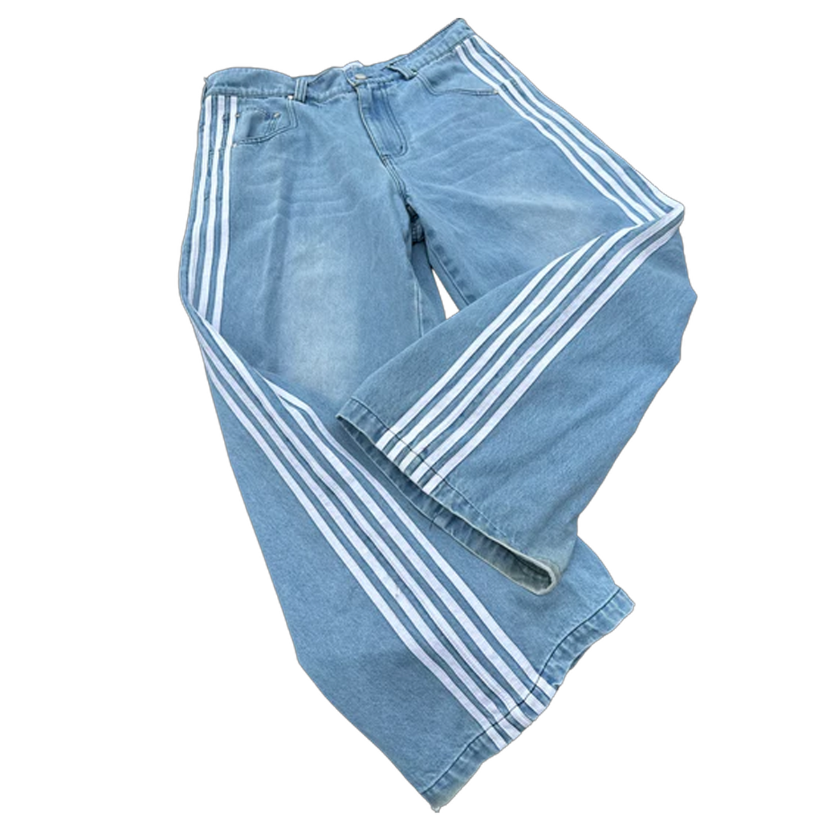 STRIPED DENIM